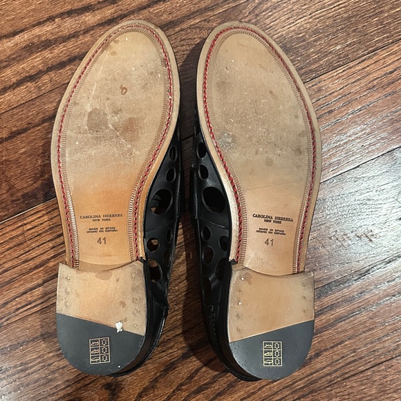Carolina Herrera mens loafer slip on shoes sz 41 main image 4